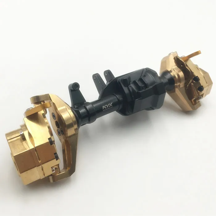 

kyx alloy front axle cover for Traxxas TRX-4 with brass knuckle set