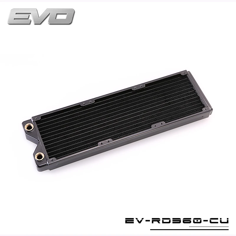 

EVO 360 Pure Copper Water Cooling Heat Exchanger Heat Sink Cooling Row for PC water cooling EV-RD360-CU