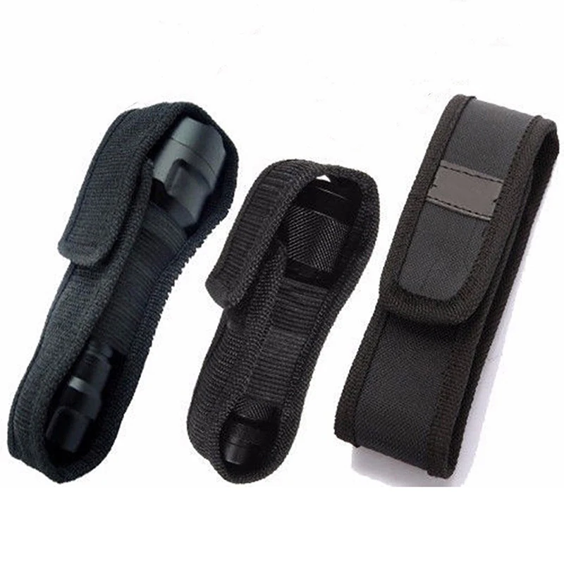

Portable LED Flashlight Holster Pouch Nylon Torch Case Pouch Torch Cover For Flashlight 3 Size