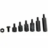 180pcs M3 Nylon Black Hex M-F Spacers/ Screws/ Nuts Assorted Kit, Standoff New ► Photo 3/4