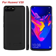 Для huawei honor V20 Батарея чехол 6500 мАч внешнее резервное зарядное устройство чехол Мощность банка для huawei honor V20 Батарея чехол