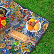 Водонепроницаемое одеяло для пикника, походный плед, складной коврик для путешествий, пляжное одеяло для пикника, пикники, пляжи, кемпинг, парки