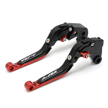 

For With Logo(YZF R1) Red+BLACK CNC New Adjustable Motorcycle Brake Clutch Levers For Yamaha YZF R1 2009 2010 2011 2012 2013