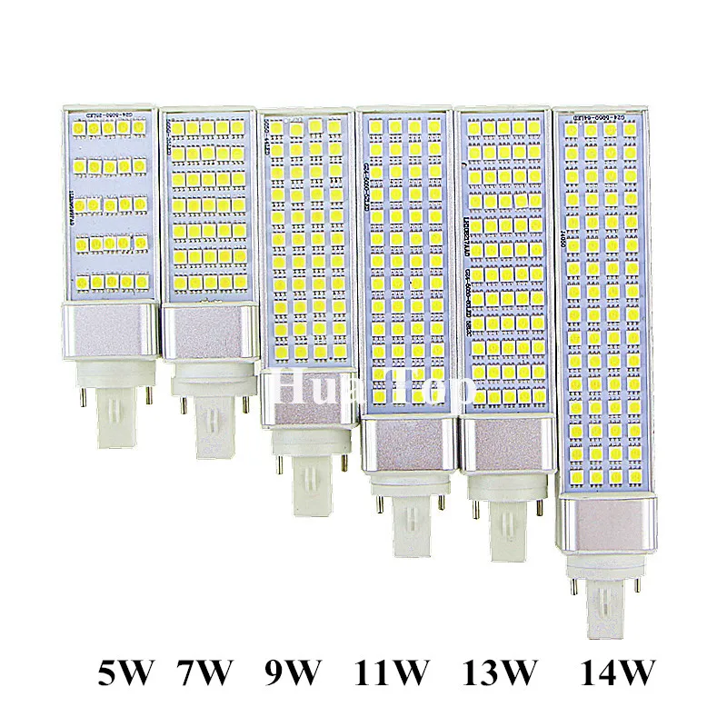 Lampada LED Bulbs 5W 7W 9W 11W 13W 14W G24 E27 G23 Lamp SMD 5050 Spotlight 180 Degree AC85-265V Horizontal Plug Light CE RoHS Lampada LED Bulbs 5W 7W 9W 11W 13W 14W G24 E27 G23 Lamp SMD 5050 Spotlight 180 Degree AC85-265V Horizontal Plug Light CE RoHS
