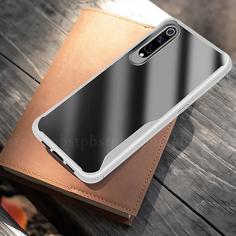 Мягкий резиновый чехол для Xiaomi Redmi Note 7 5 6 Pro прозрачный из ТПУ Mi 9 A2 Lite Mi9