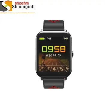 

Smochm Color Smart Watch DM06 Bluetooth Sport Watch Waterproof Heart Rate Sleep Monitor Multi Functions Chargable for Ios Androd