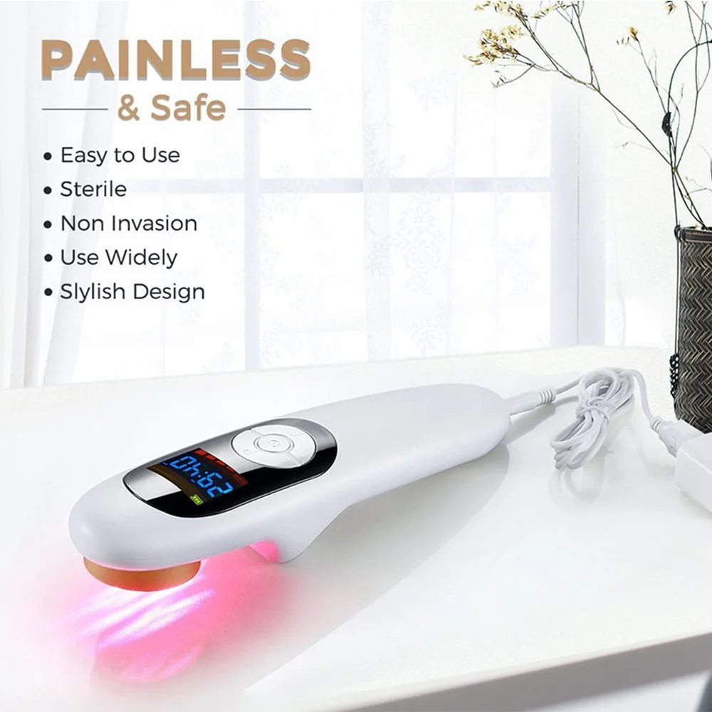 

Low Level Laser Acupuncture Rehabilitation Physical Therapy Pain Relief Device
