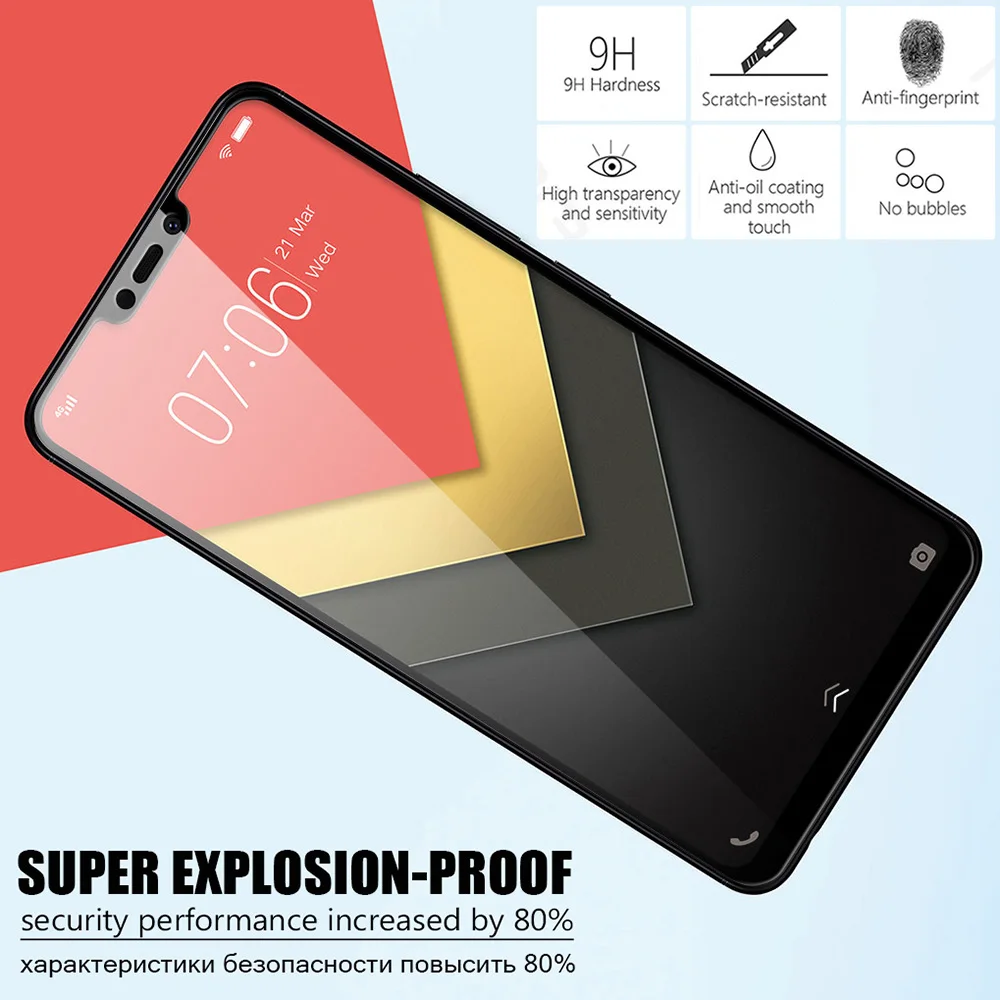 N-KXM1398_4_JONSNOW Full Cover Tempered Glass for Vivo Y81 6.22 inch Protective Film Full Screen Protector for VivoY81