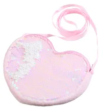 Корейский детский мультяшный голографический Желейный кошелек для женщин, милый розовый кошелек в форме сердца, маленькая сумочка для монет для девочек, мини Сумочка# T10P