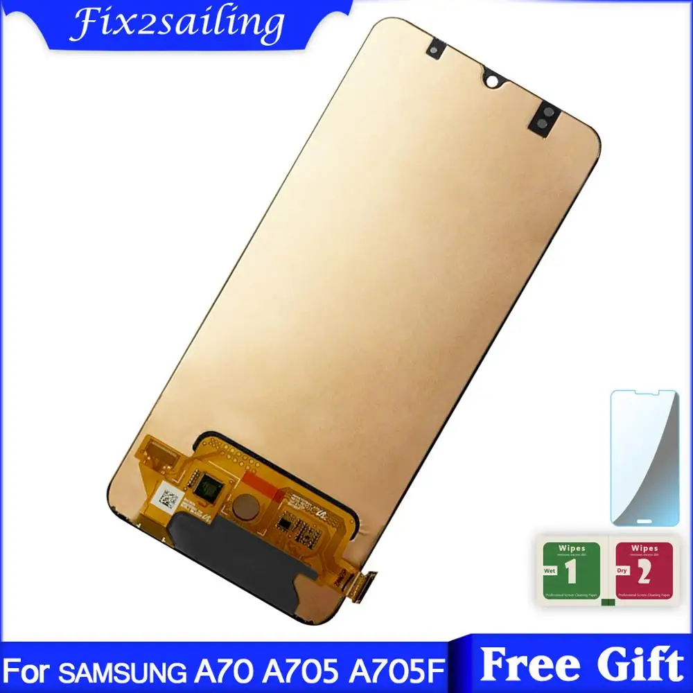 Тестирование оригинальные 6 7 ''ЖК дисплей для Samsung Galaxy A70 ЖК A705 A705F SM A705MN с