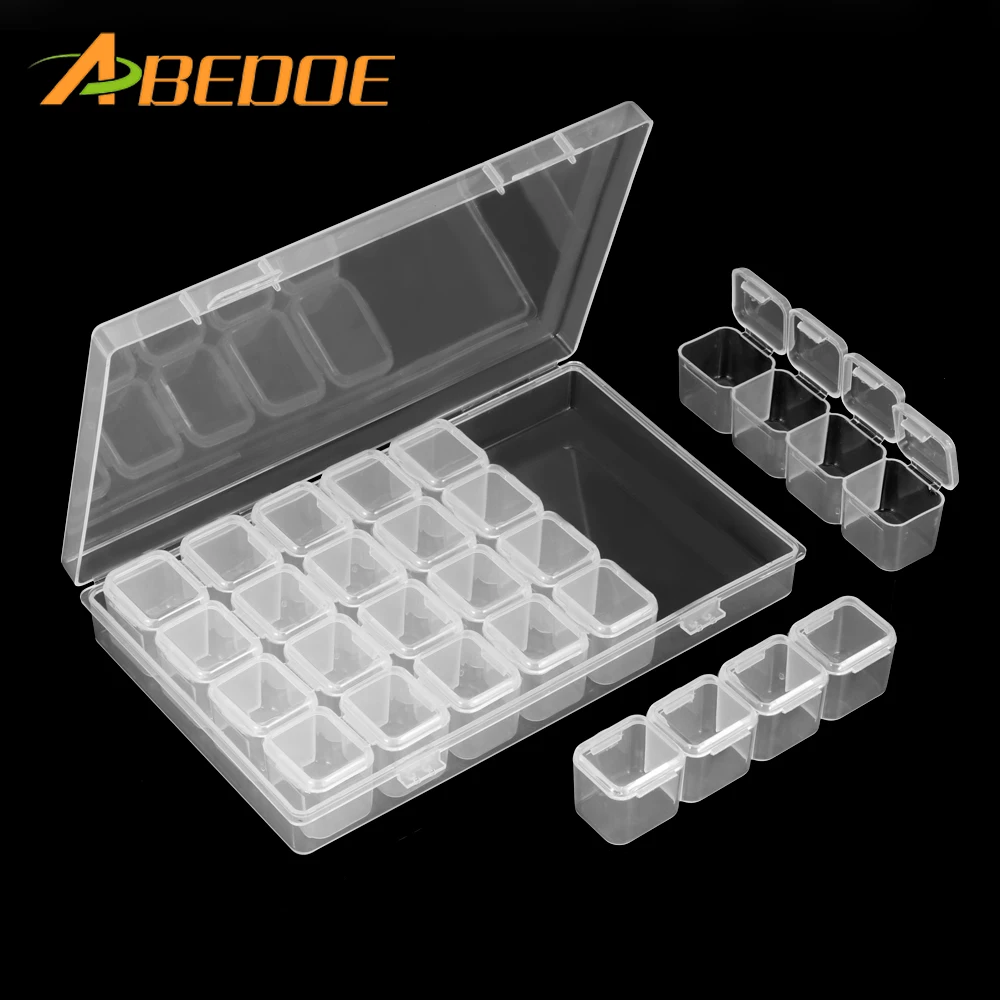 New 28 Slots Diamond Box Diamond Painting Accessory boxes Case