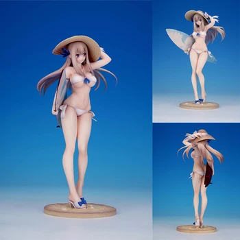 

Anime Figures Warship Girls Lexington Beach Swimsuit Ver. PVC Action Figure Collectible Model Toy Doll Gifts