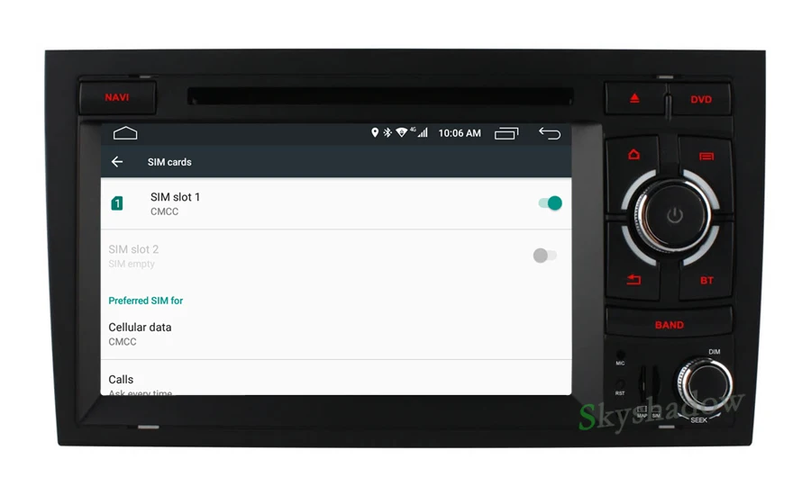 Top C500 4G LTE 8 Core Android 6.0 Car DVD Player GPS Map DVR camera TPMS OBD2 Bluetooth WIFI Radio For Audi A4 RS4 2002-2007 2008 7
