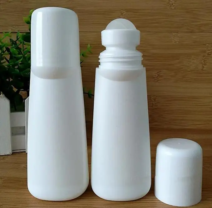 100ml Refillable Plastic Roll On Essential Oil Bottle, 100cc deodorant
