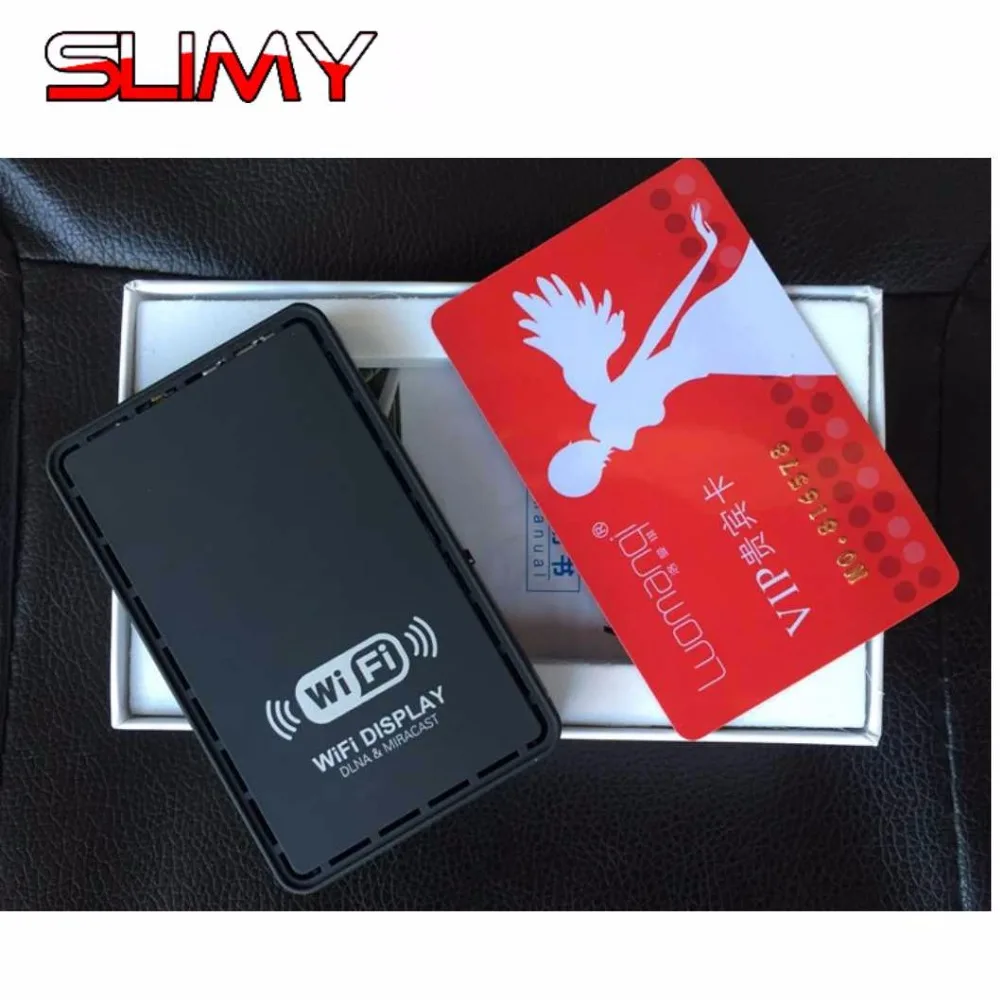 Автомобильный Wi Fi дисплей Slimy зеркальная коробка с Ссылка для автомобиля дома