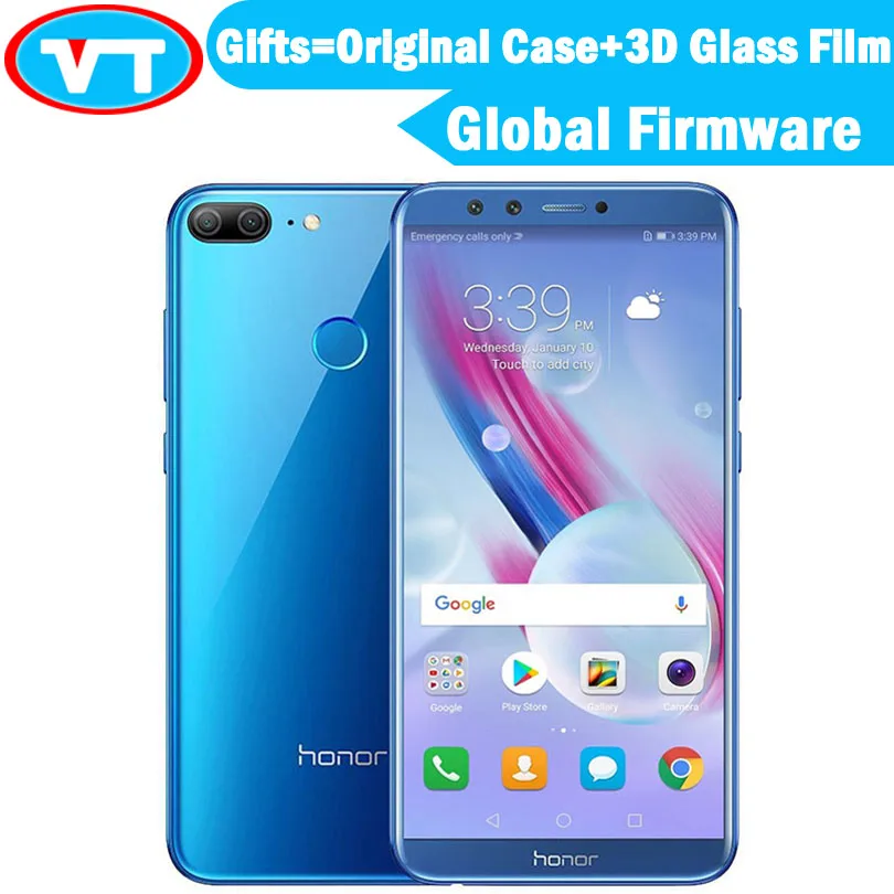 Huawei Honor 9 Lite 5 65 &quotполный экран Octa Core мобильный телефон Dual SIM карты 3 ГБ оперативная