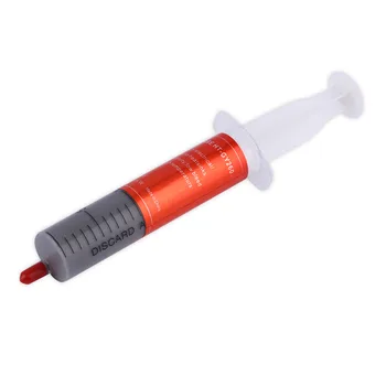 

Non-toxic Gray Syringe Grease CPU Heat Sink Paste Tube Conductive Compound New Arrival