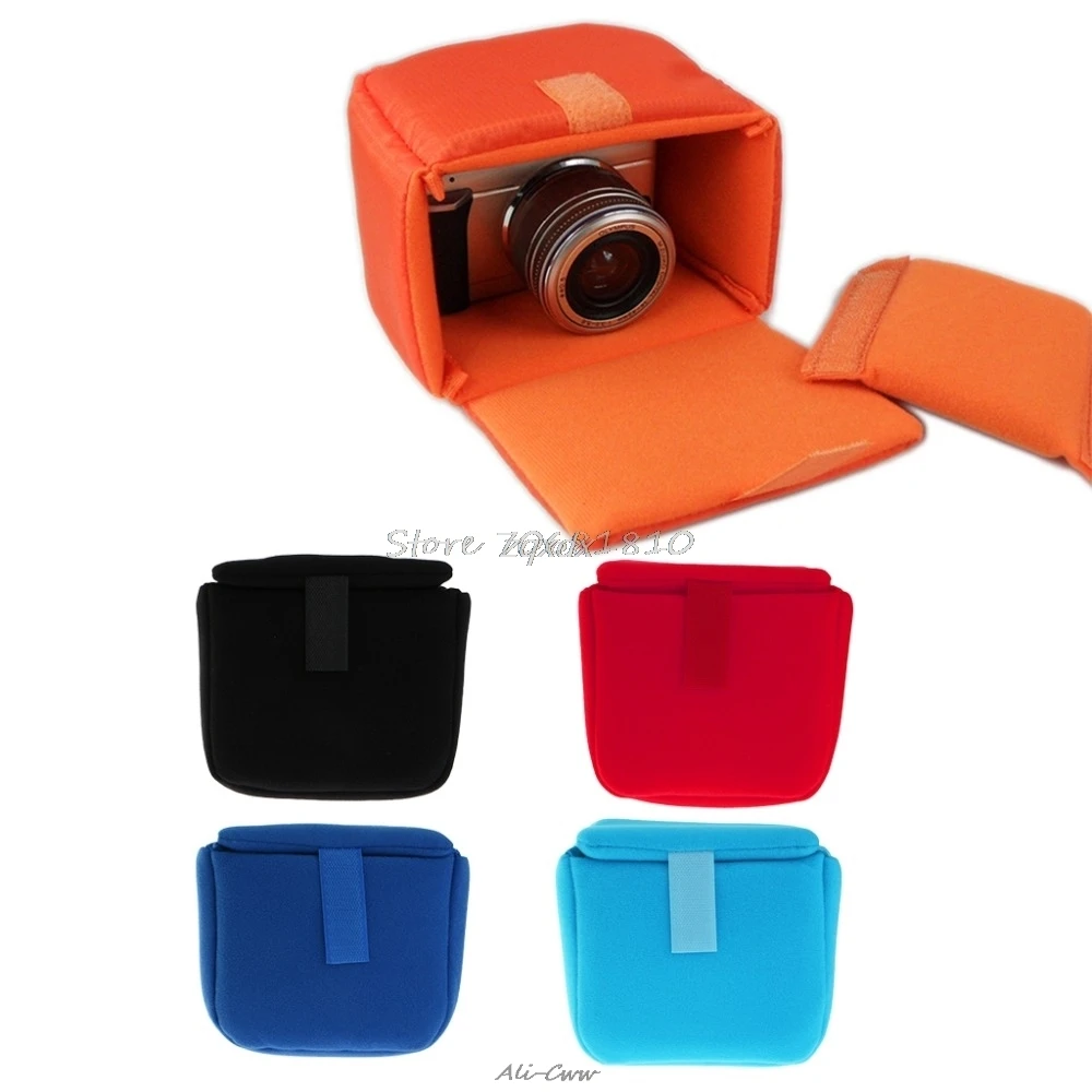 Shockproof Camera Lens Case Pouch Insert Cushion Partition Padded Bag For DSLRCamera/Video Bags