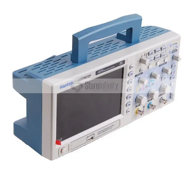 Цифровой осциллограф Hantek DSO5072P 70 МГц 1 Гвыб/с 5 дюймовый WVGA (7 0x800)|hantek dso5072p digital