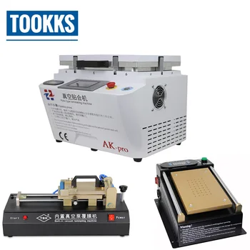 

Full Set Phone Lcd Repair Machine AK OCA Laminator + LCD Separator Machine + OCA Flim Laminating Machine For Iphone Samsung