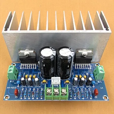 

High quality and high power AC12-32V 2.0 channel TDA7293 100+100W HIFI Digital Stereo Audio Amplifier Board With Cable