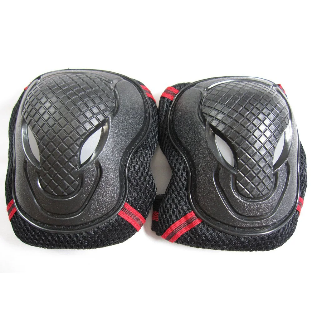 in line skate skateboard protector three piece set (wrist, elbow, knee