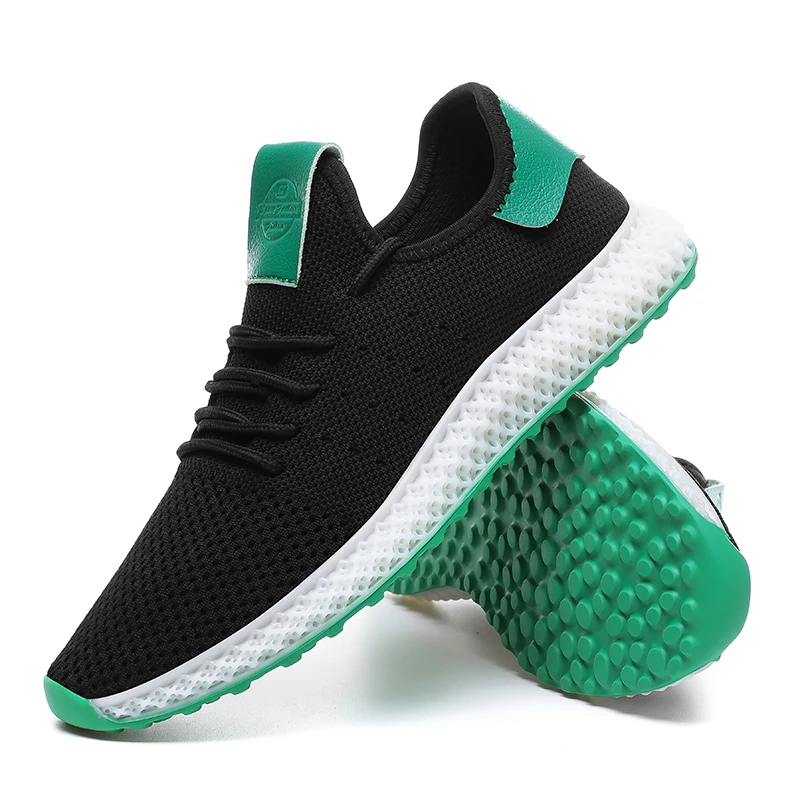 Hemmyi Breathable Mens Shoes Casual Lace-Up Comfortable Sneakers Shoes Rubber Sole Tenis Masculino Adulto Support Dropshipping