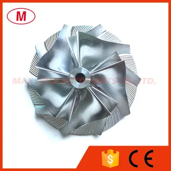 

TD04HL 48.30/68.00mm 5+5 blades Reverse High Performance Turbo Billet Compressor wheel/Aluminum 2618/Milling compressor wheel