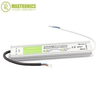 

Best price wholesale 24V 45W Power Supply AC DC Switch Waterproof IP67 for DC 24V power supply