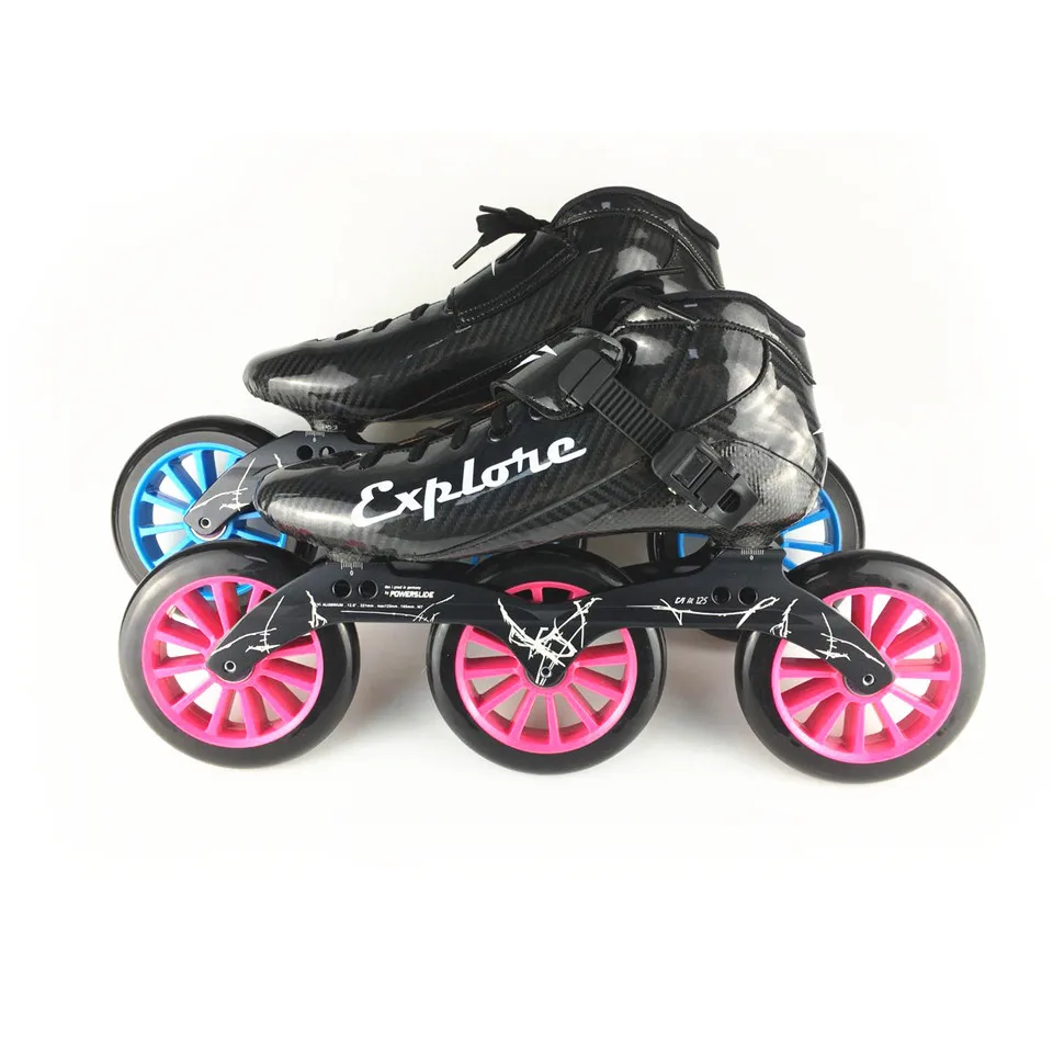 inline skates 3 wheels 125mm