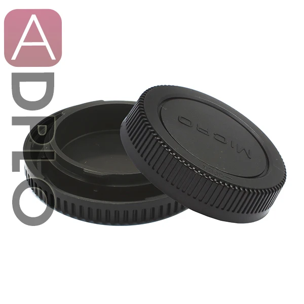 Lens Rear Cap and Body Cap suit for Micro 4/3 M4/3 M43 Camera