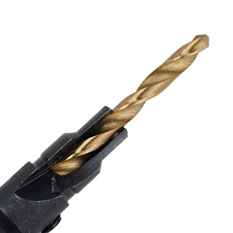 5pcs HSS 4241 Drill Countersink Drill Bit Set Drilling Pilot Holes For Screw Five Sizes for Woodworking 5pcs HSS 4241 Drill Countersink Drill Bit Set Drilling Pilot Holes For Screw Five Sizes for Woodworking