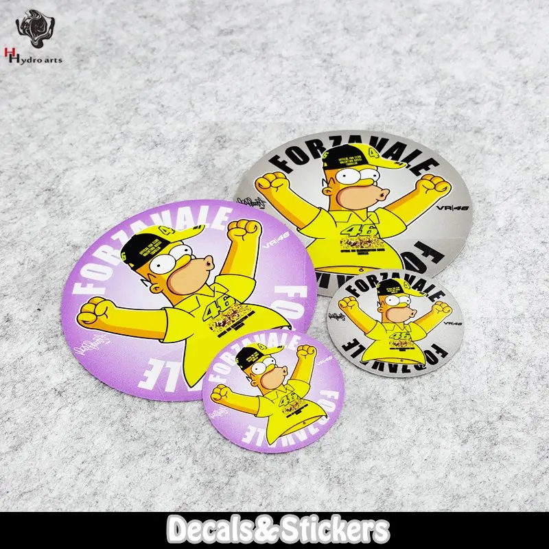 

NO.LN160 Cartoon 3M Material Reflective Stickers MOTO GP Car Sticker Decals Racing Stickers Motorcycle