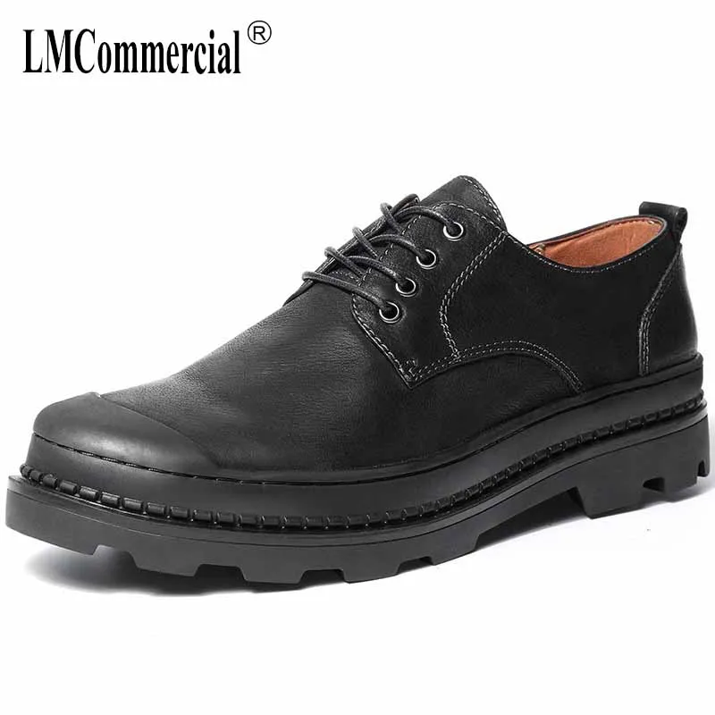 

British reto men's shoes spring autumn summer casual shoes men all-match cowhide breathable sneaker fashion Leisure shoes male