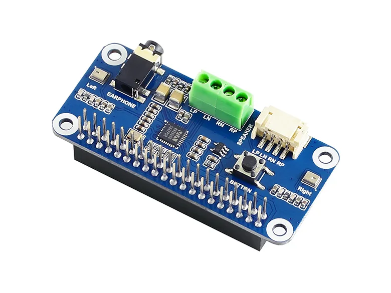 

WM8960 Audio HAT for Raspberry Pi low power consumption, supports stereo encoding / decoding, features Hi-Fi playing / recording