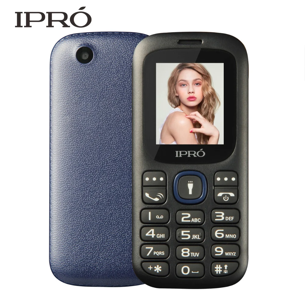 Оригинальный ipro I3185 Dual SIM Разблокирована Мобильные телефоны gsm SC6531DA 1.77 дюймов