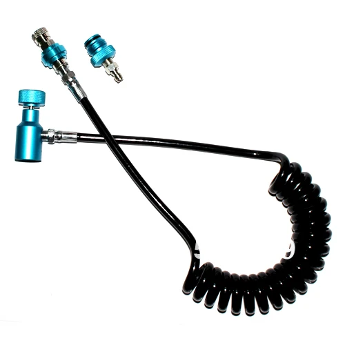 pcp air tanks paintball marker Coil Remote Hose Thick line 2.5 WITH