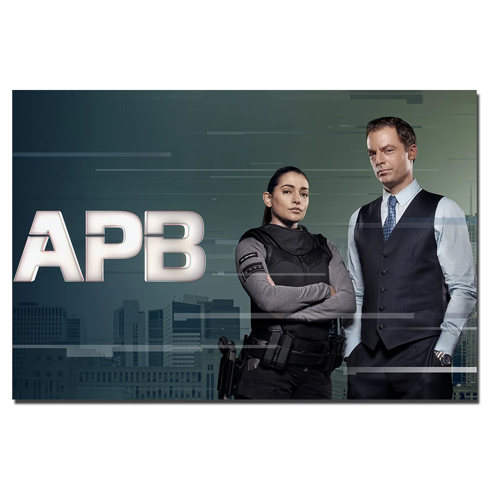 

APB TV Series Wall Art Poster Canvas Painting for Living Room Home Decor Picture