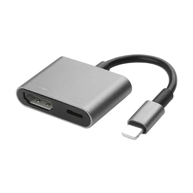 8Pin 1080P HDMI кабель к HDMI HD ТВ адаптер цифровой av-кабель для iPhone iPad Air адаптер провод беспроводной дисплей кабель программный ключ