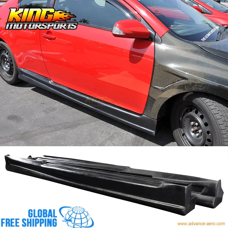 

Fits 05-10 Scion tC Side Skirt Bodykit Poly Urethane Global Free Shipping Worldwide