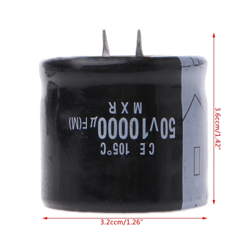 10000 мкФ 50 V 105 градусов Мощность электролитический конденсатор защелкивание кнопки в горячей Z09 Прямая поставка