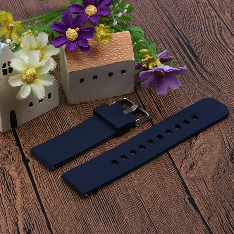 46 мм силиконовый сменный спортивный ремешок для часов Samsung R380/R381/R382 Pebble Time LG Cookoo 1/2