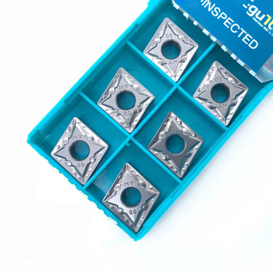 

10pcs CNMG120404 CNMG120408 MT CT3000 carbide inserts of lathe external turning tool high quality lathe machining