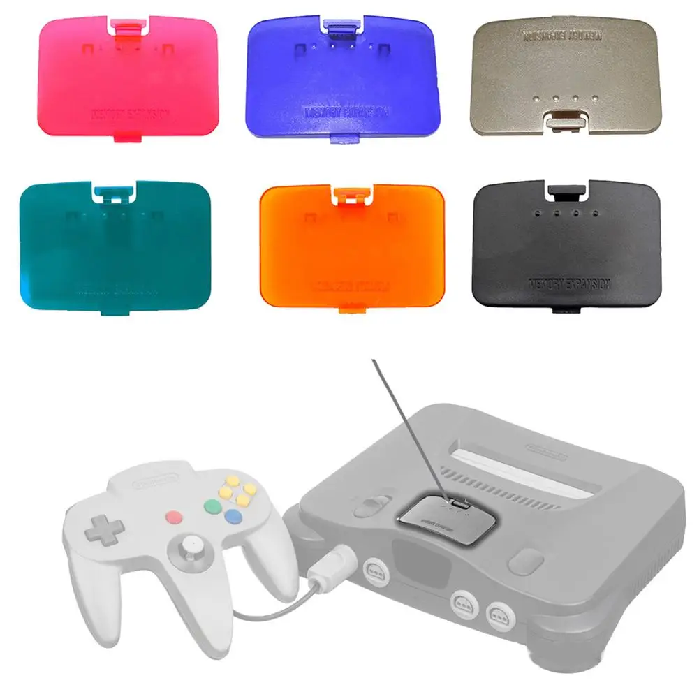 

HOT Memory Expansion Pack Cover Card Slot Lid Replacement for Nintendo 64 Game Tool Memory Expansion Pack Cover