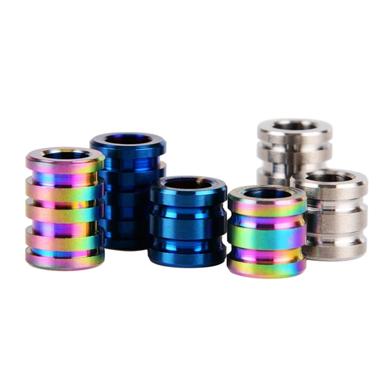 

Outdoor EDC Pendant Beads TC4 Titanium Alloy Safe Umbrella Rope Lanyard Multi Tools Outdoor Camping DIY Accessory