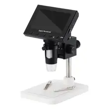 1000x 2.0MP USB Digital Electronic Microscope 4.3″LCD Display VGA Microscope with 8LED and Stent for PCB Motherboard Repairing