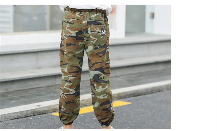 3-12 y boys camouflage pants 2019 fashion children trousers kids boys pants sport 10 years teenage pant for boy clothes On Sales (1)