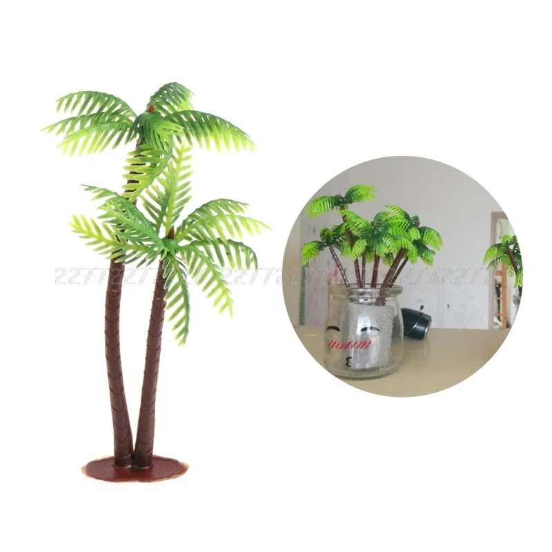 

Mini Scenery Landscape Model Simulation Coconut Palms Tree Home Decor Ornaments Artificial Tree JUN21 dropship