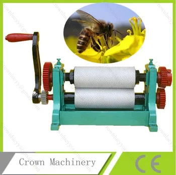 

86*250mm Hand Crank Beeswax Foundation Sheet Printing Machine