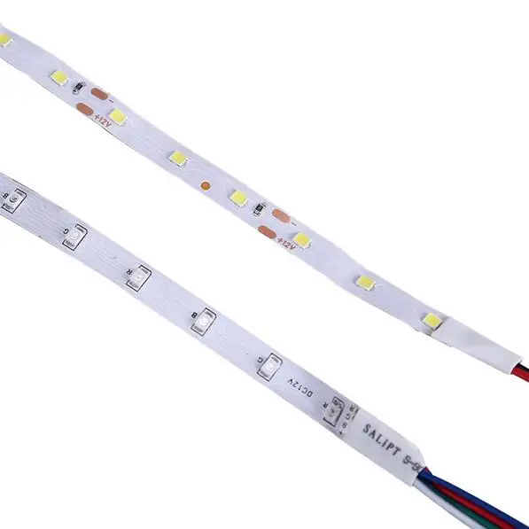 5 м SMD 3528 RGB Светодиодные ленты гибкий свет 60 светодио дный s/M с 44keys ИК-пульт дистанционного управления белого и синего цвета красный и DC12V 2A 24 Вт Мощность адаптер